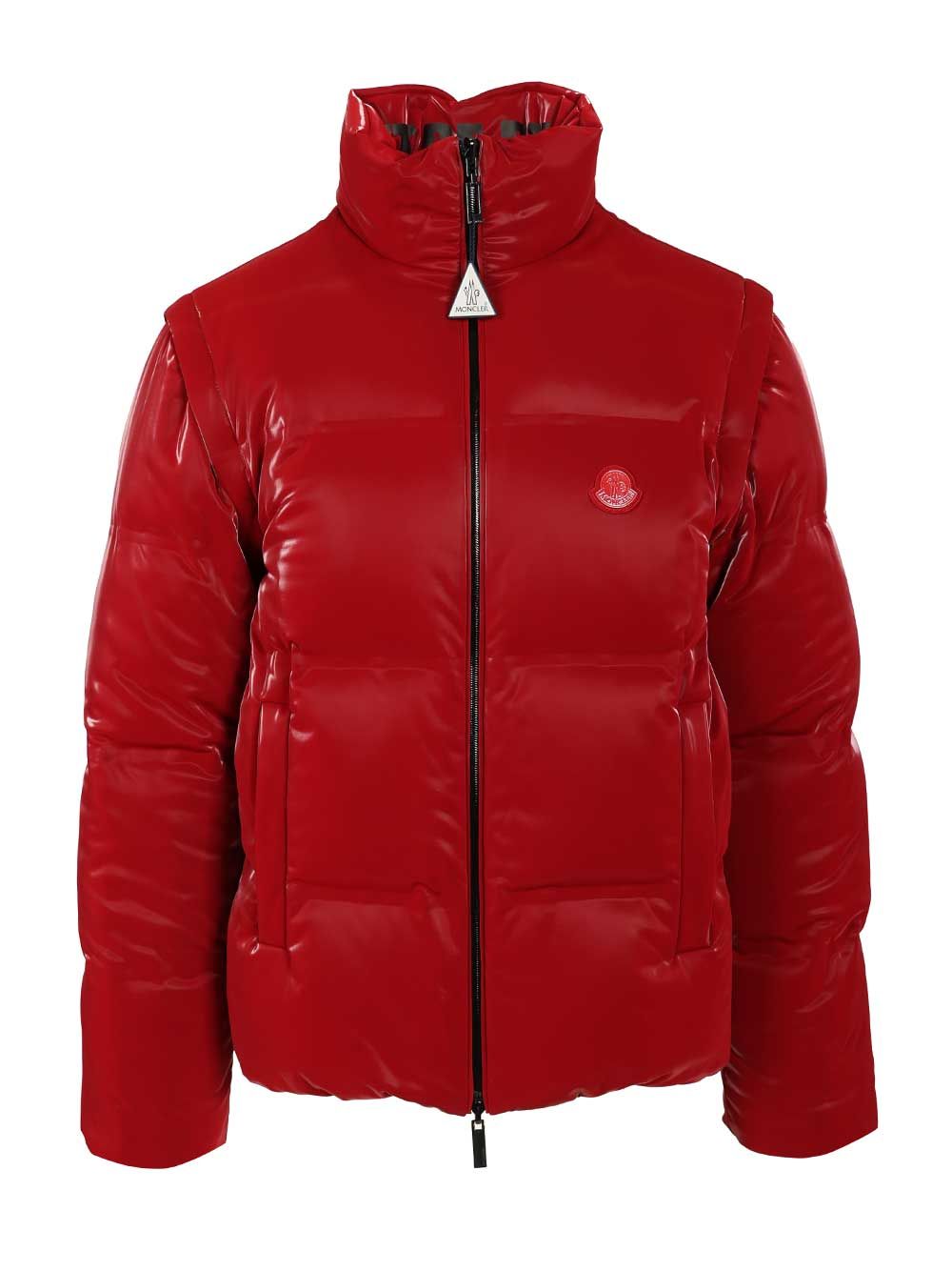 Moncler Genius Moncler X A$Ap Rocky Throttle Reversible Down Jacket Coats - Red | 0e09db3ba369b1dc84bb6a1e43472f65927930eb