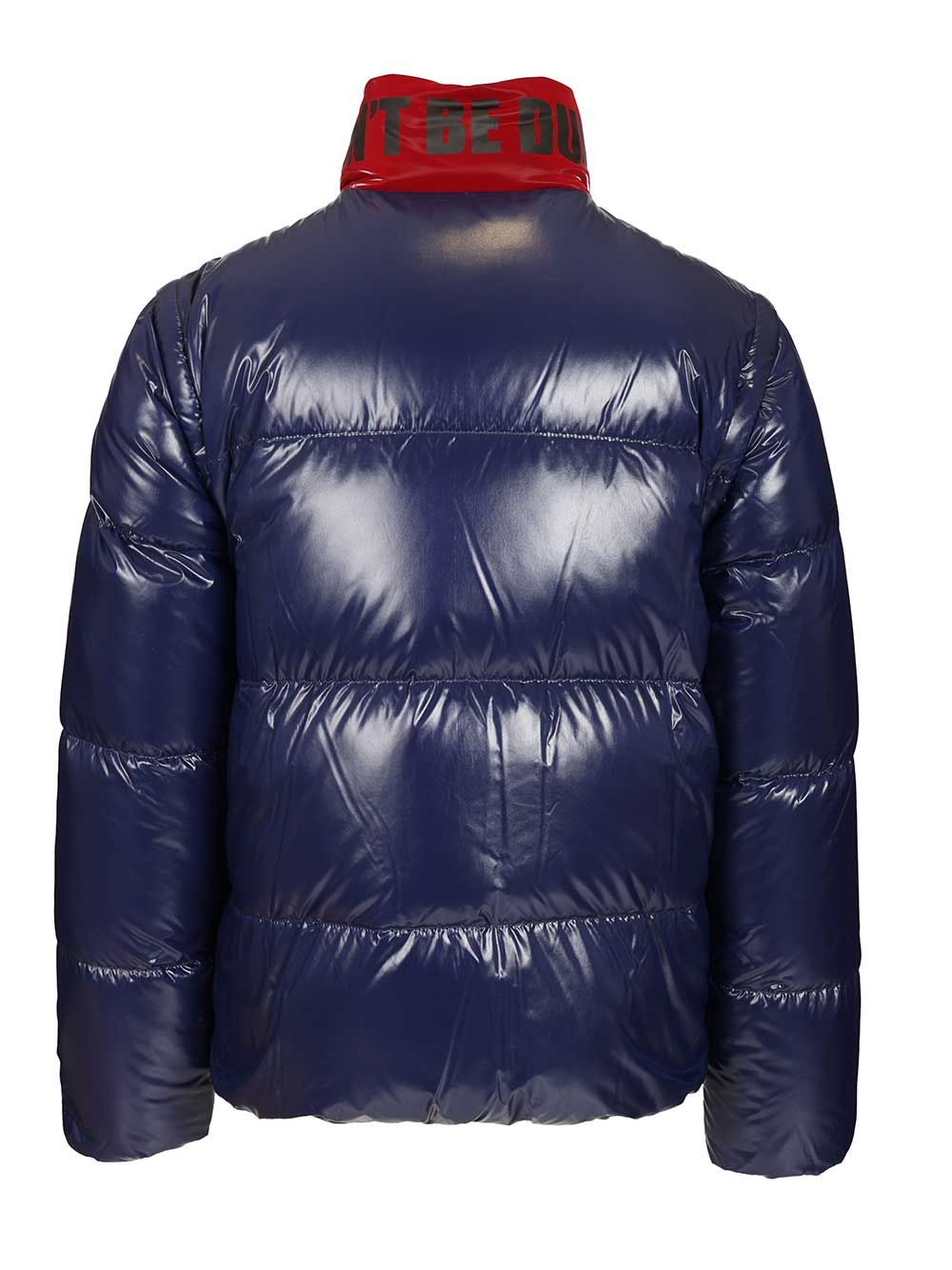 Moncler Genius Moncler X A$Ap Rocky Throttle Reversible Down Jacket Coats - Red | 660f6c95f9953a5f1d4cacac912991640cdf9d01