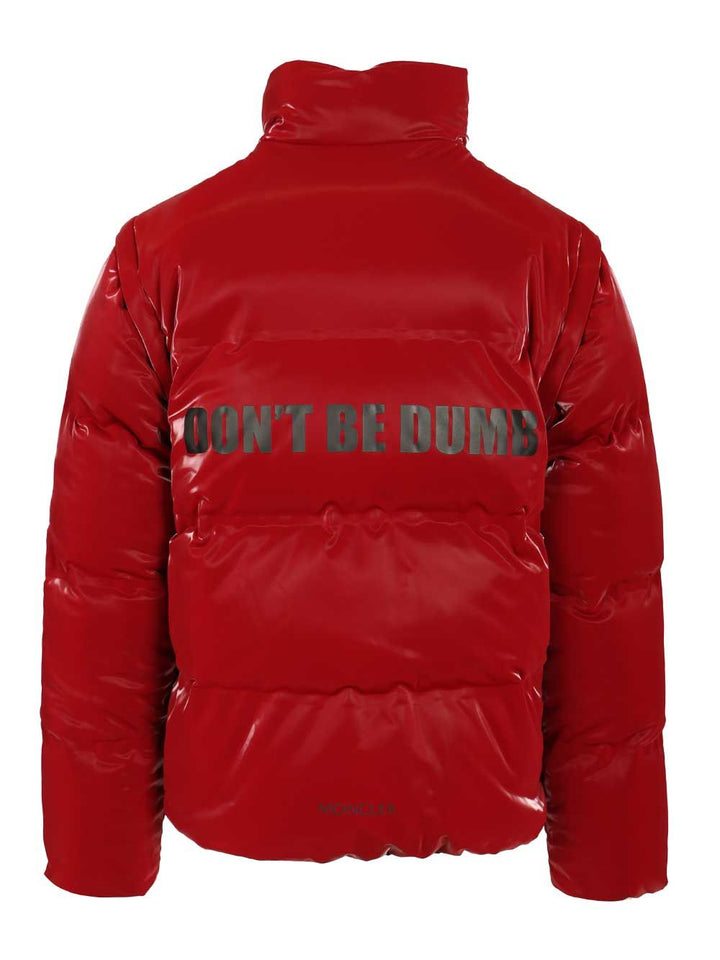 Moncler Genius Moncler X A$Ap Rocky Throttle Reversible Down Jacket Coats - Red | ba32ecbb9398112ea7fb270a011799c8096a5213