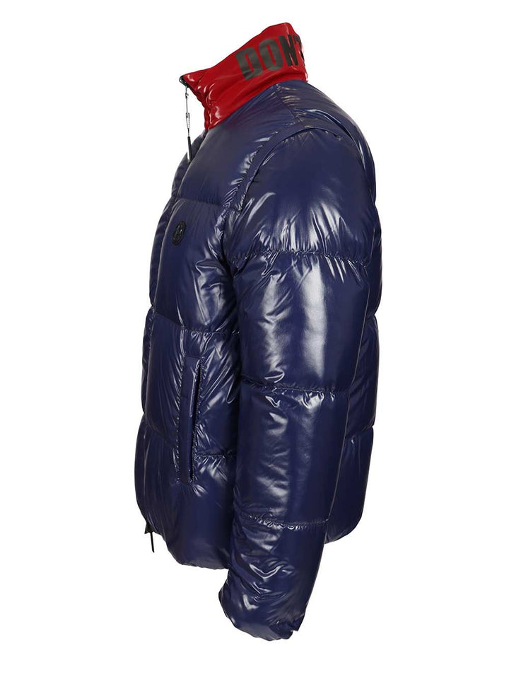 Moncler Genius Moncler X A$Ap Rocky Throttle Reversible Down Jacket Coats - Red | ab1cc13fb638fe3062ef41ac5989fb3e31fd81a9