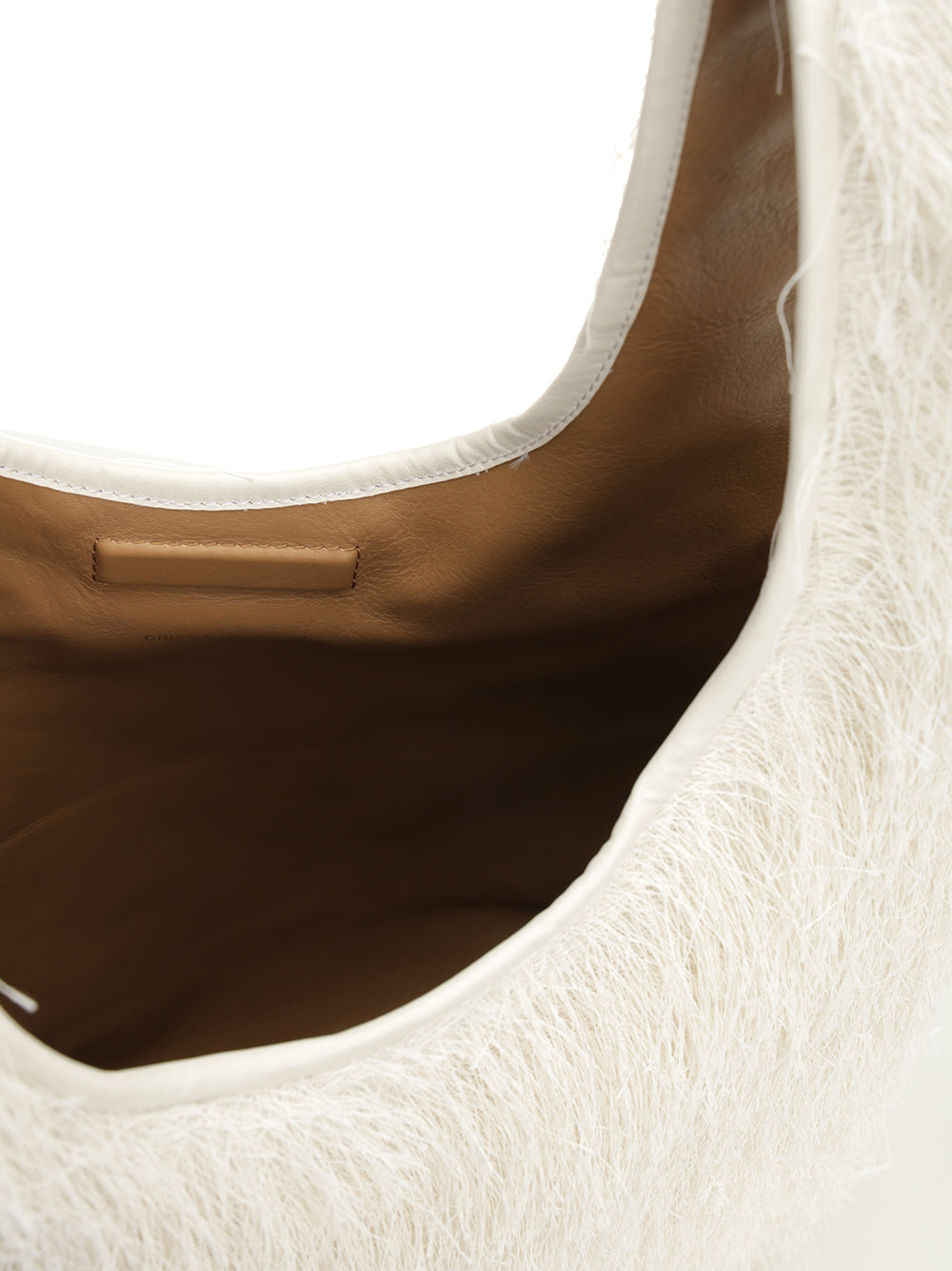 Dries Van Noten Large Tote Bag With Fringe Handbags - White | 645e08b1286d10298623f1455deda18ae3a5b0e0