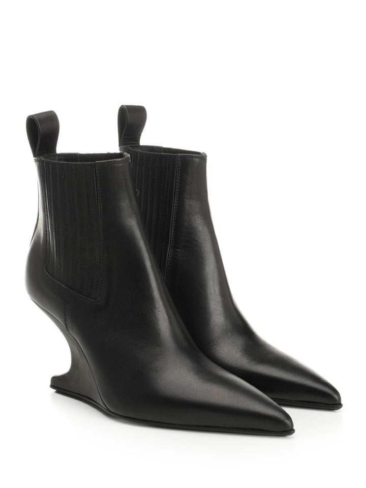 Rick Owens Sharp Ankle Boots - Black | f75a252dfef25c0a44a5dcc18da0d36b6d0d8c9c