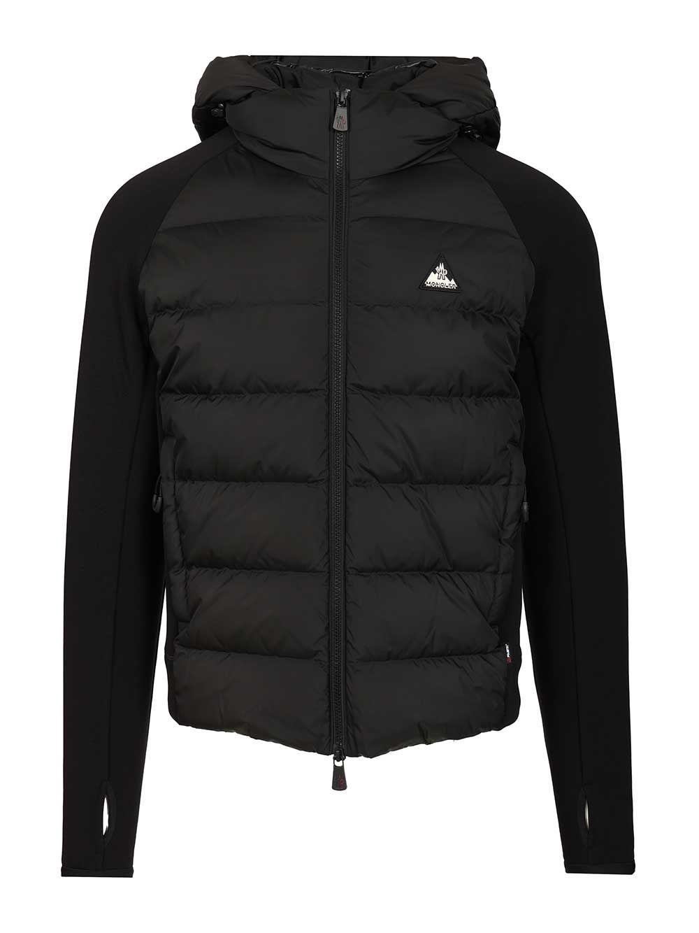 Moncler Grenoble Polartec® Padded Zip-Up Hoodie Sweatshirts - Black | 0c87663576b54d2c0cb26f3d356a2fc9adcd0fc5