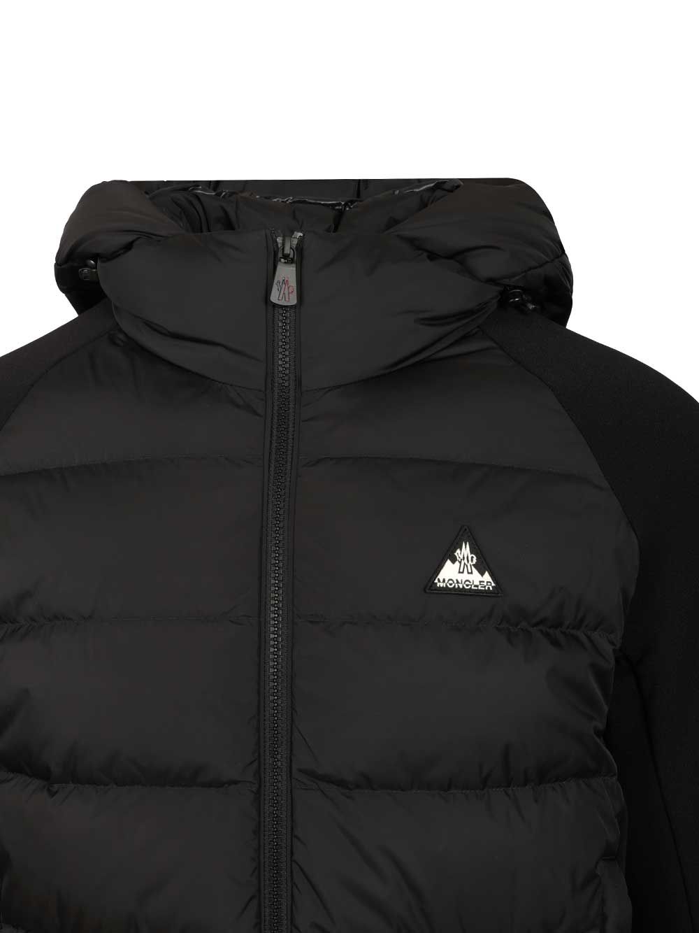 Moncler Grenoble Polartec® Padded Zip-Up Hoodie Sweatshirts - Black | ce6209d6184b2212ce39eef5a63652f7de3ed7d7