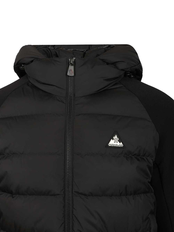 Moncler Grenoble Polartec® Padded Zip-Up Hoodie Sweatshirts - Black | ce6209d6184b2212ce39eef5a63652f7de3ed7d7