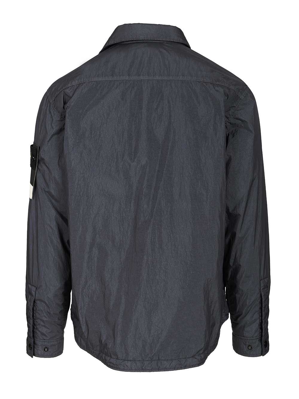 Stone Island Lightweight Hooded Jacket Jackets - Blue | 975ef80cd24f588884e42ef9bef7927a7b91f9b5