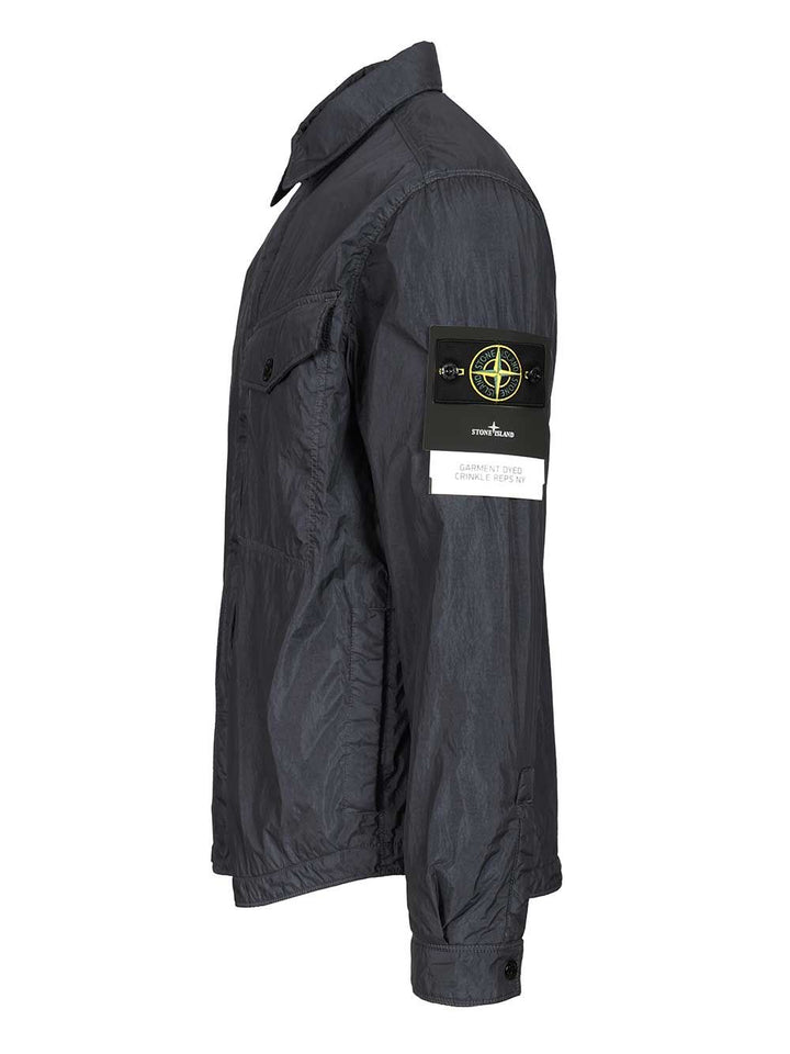 Stone Island Lightweight Hooded Jacket Jackets - Blue | 3265685821d1f7dc26801388ed5868562ecb54a5