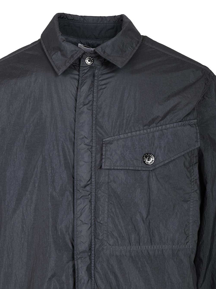 Stone Island Lightweight Hooded Jacket Jackets - Blue | dcc865c3d0a9c4361148f07e2d1fbe6d9a5c1b10