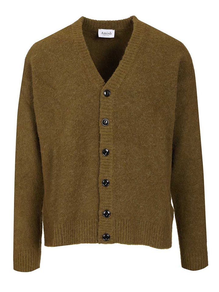 Amish Oversized Cardigan Knitwear - Green | 8b89c2f38e100c834841a5392cad07dd1fcdb675
