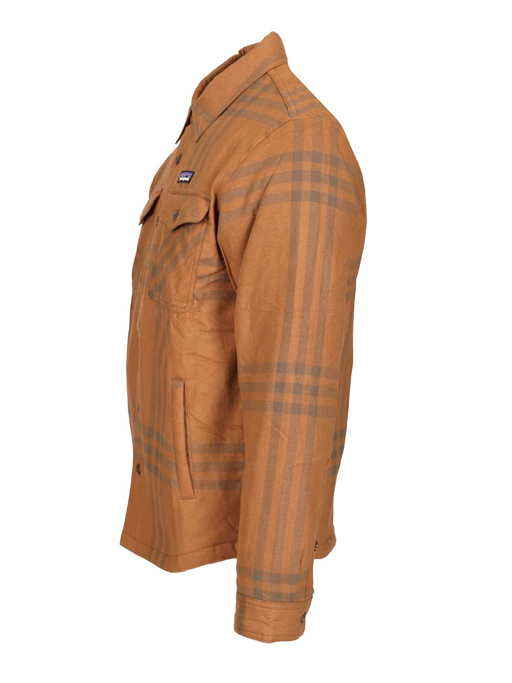 Patagonia Brushed Flannel Shirt Jackets - Brown | 83af4d31283867df01447846c9944714312ad27c