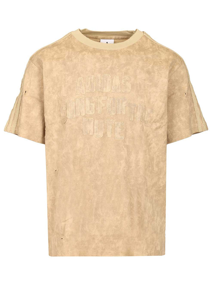 Adidas X Song For The Mute Cotton T-Shirt - Beige | dbf8235bf8027be7cca6907d15c6e9ada780b72a