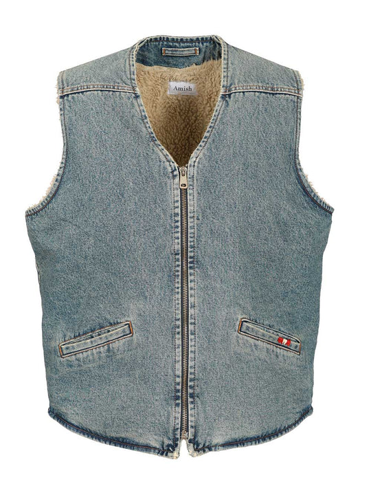Denim Vest Jeans Blue