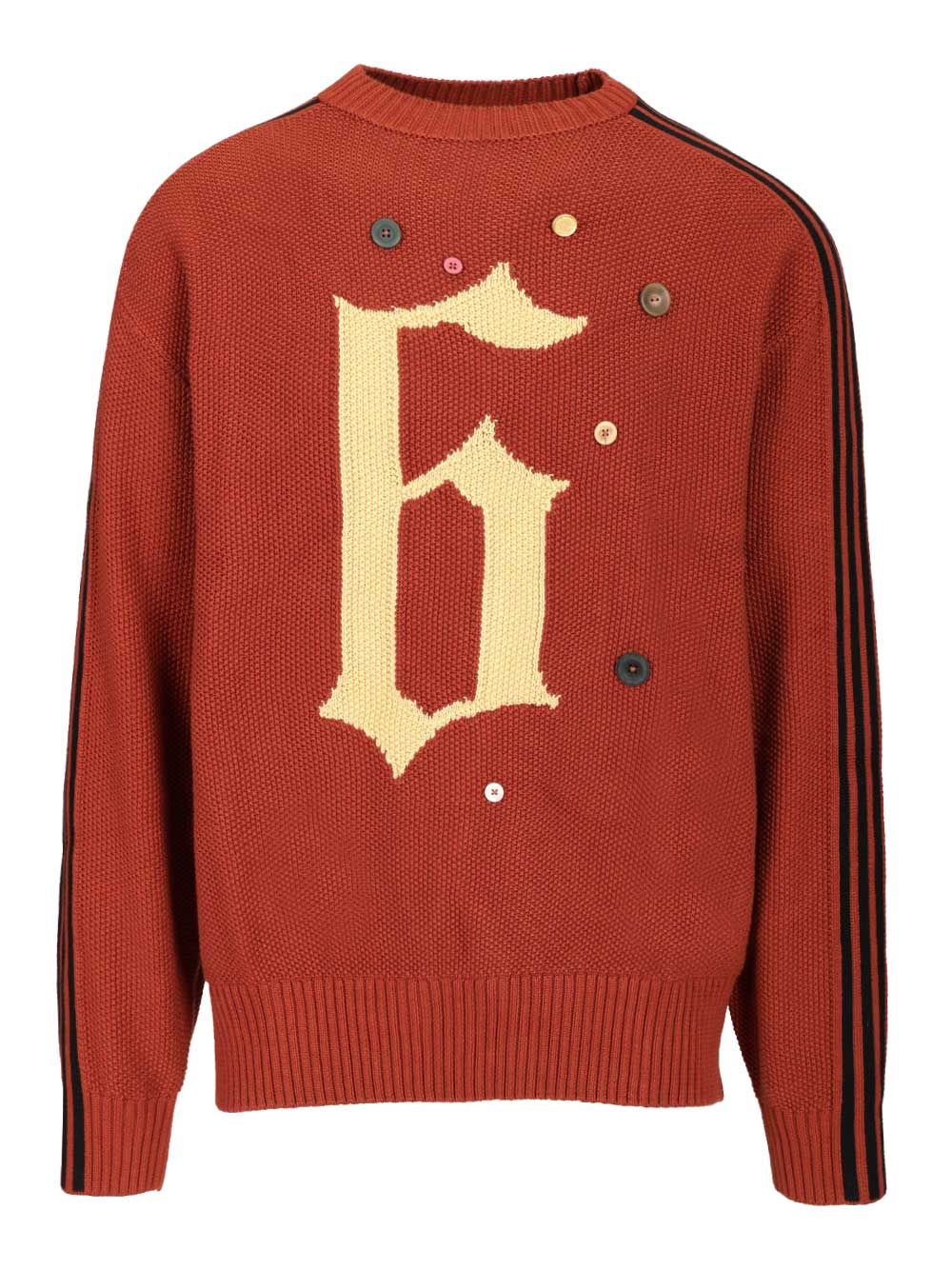 Adidas X Song For The Mute Cotton Sweater Knitwear - Red | 1e721554735563eb69b777419c2edc32edf78c62