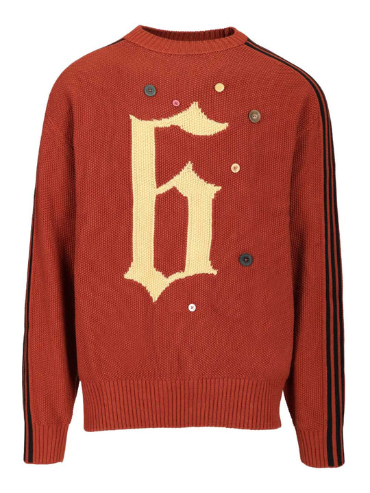 Cotton Sweater Knitwear Red