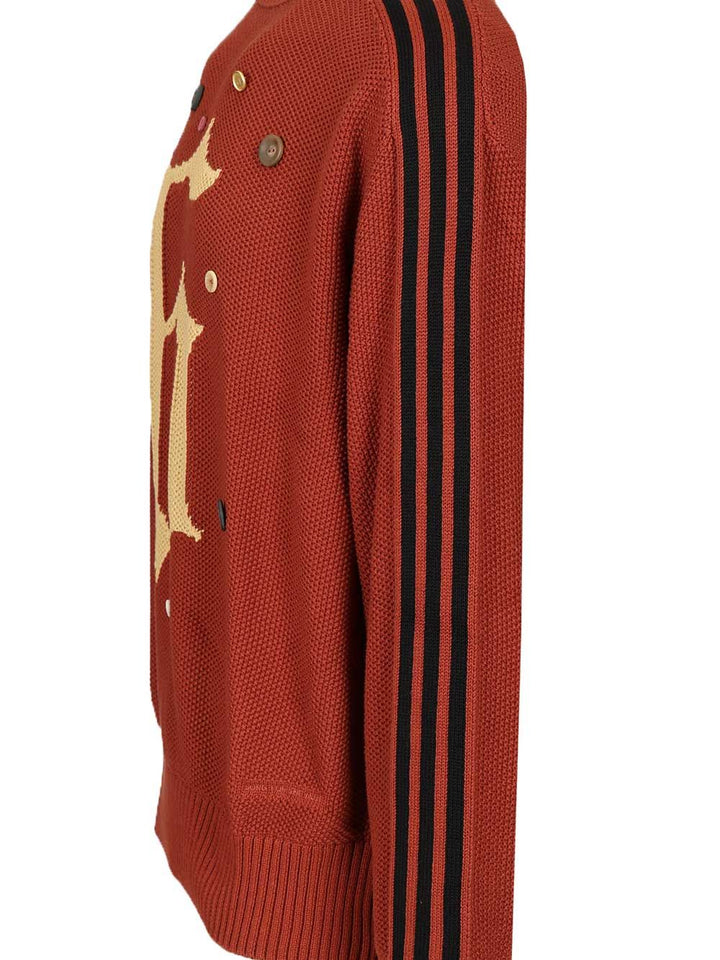 Adidas X Song For The Mute Cotton Sweater Knitwear - Red | 8d3c3725c56311cd8b547c238c320ecf01ec7e4d