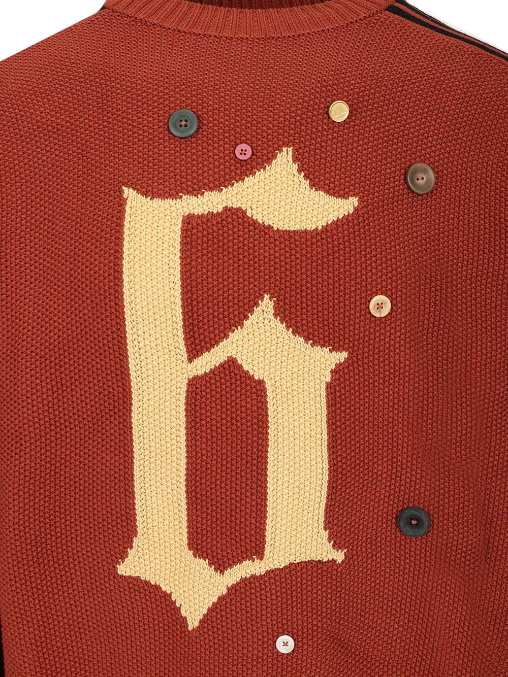 Adidas X Song For The Mute Cotton Sweater Knitwear - Red | 0f5c003bf3d3c3b19a2a505feb41a3fced5261bc