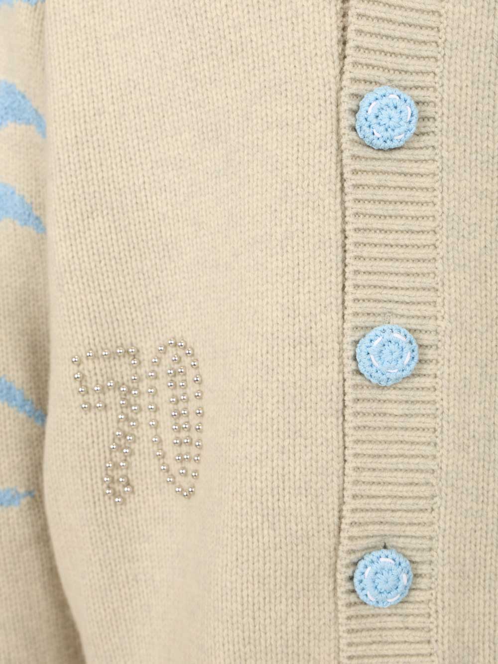 Kenzo Pachinko Cardigan Knitwear - Grey | 13f62298371274fd3d64357558a0ae8a09de5675