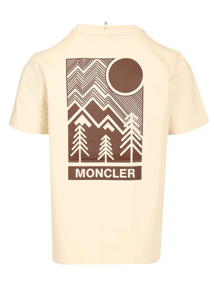 Moncler Grenoble Logo Cotton Jersey T-Shirt - White | bbb5b85320dde83ff7069a980d9df1263dbf5909