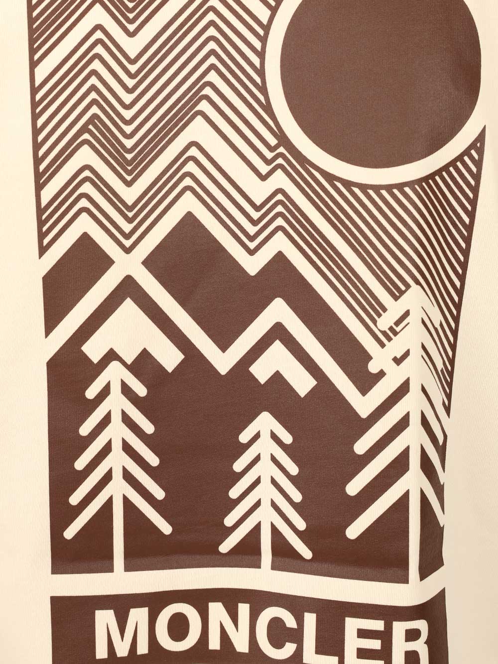 Moncler Grenoble Logo Cotton Jersey T-Shirt - White | 0157a85fb1649cbf2eeef34d856720c686ad1444