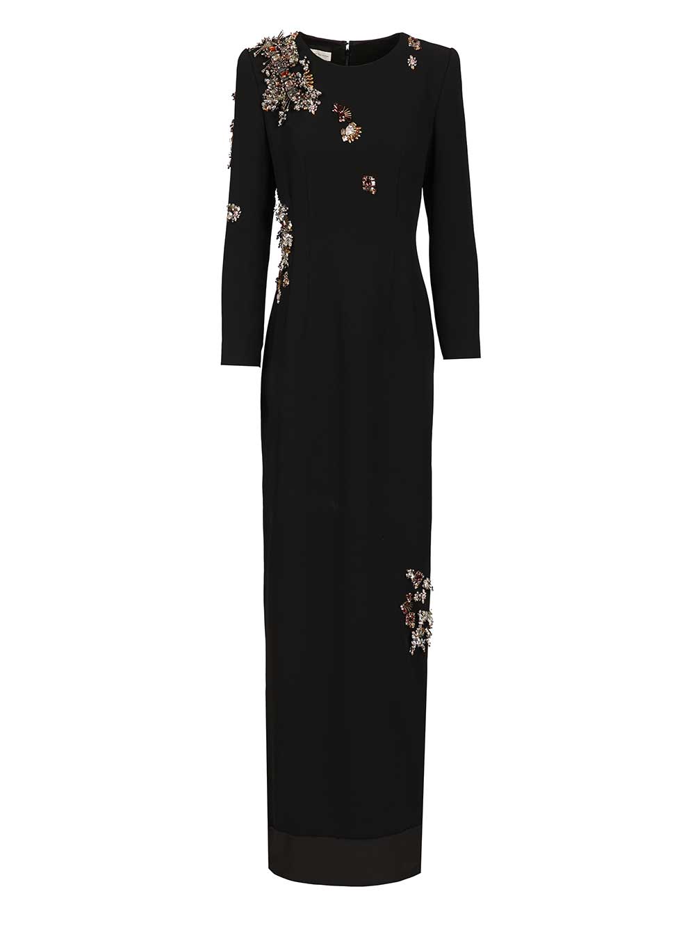 Dries Van Noten Dalista Embroidered Dress Dresses - Black | e26c7d29f77676d8f840bace1e2644385f5989cb