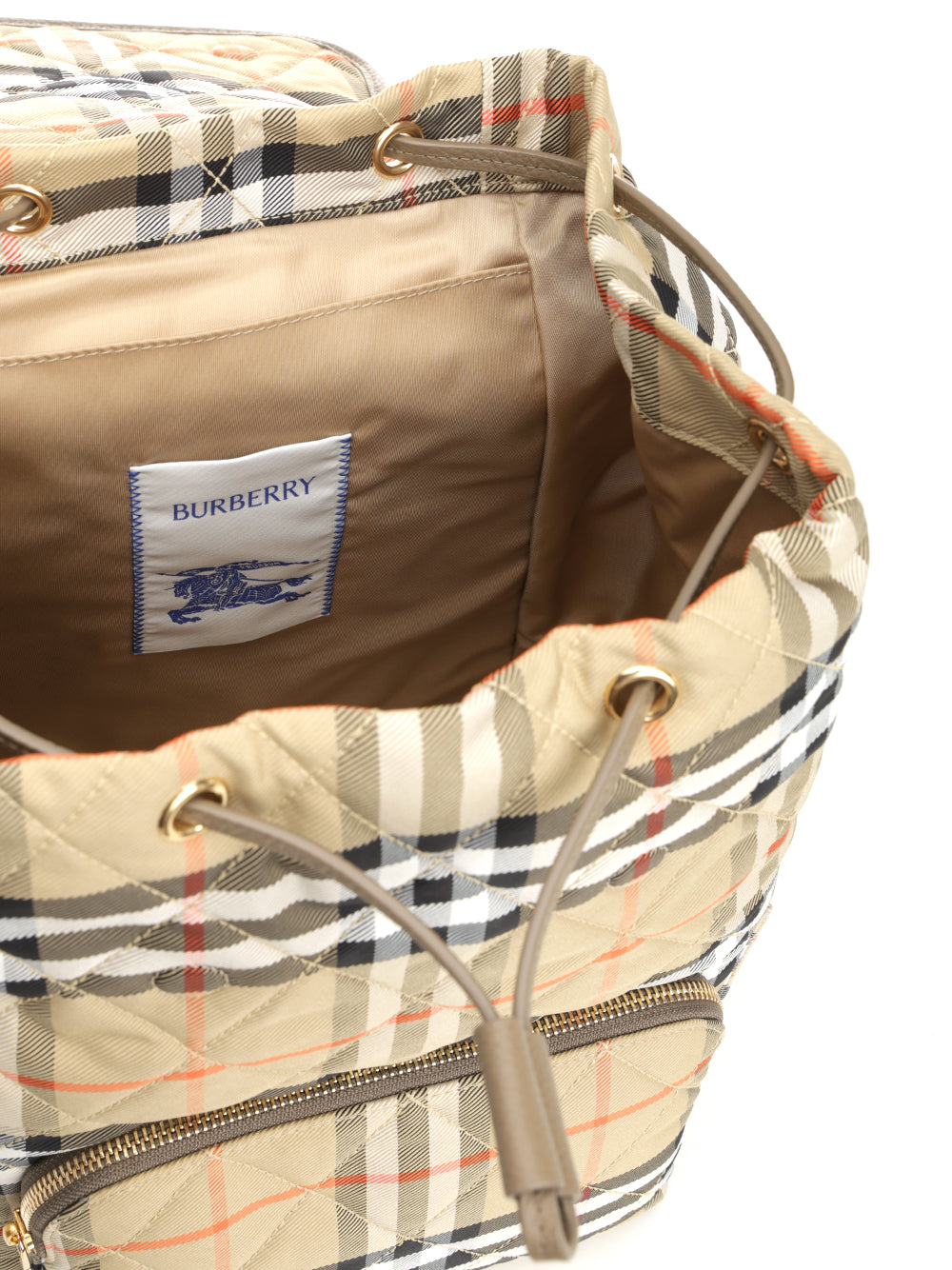 Burberry Horseshoe Backpack Backpacks & Travels - Beige | 78dd2ffeabe668af3174723680d1e705d806ea22