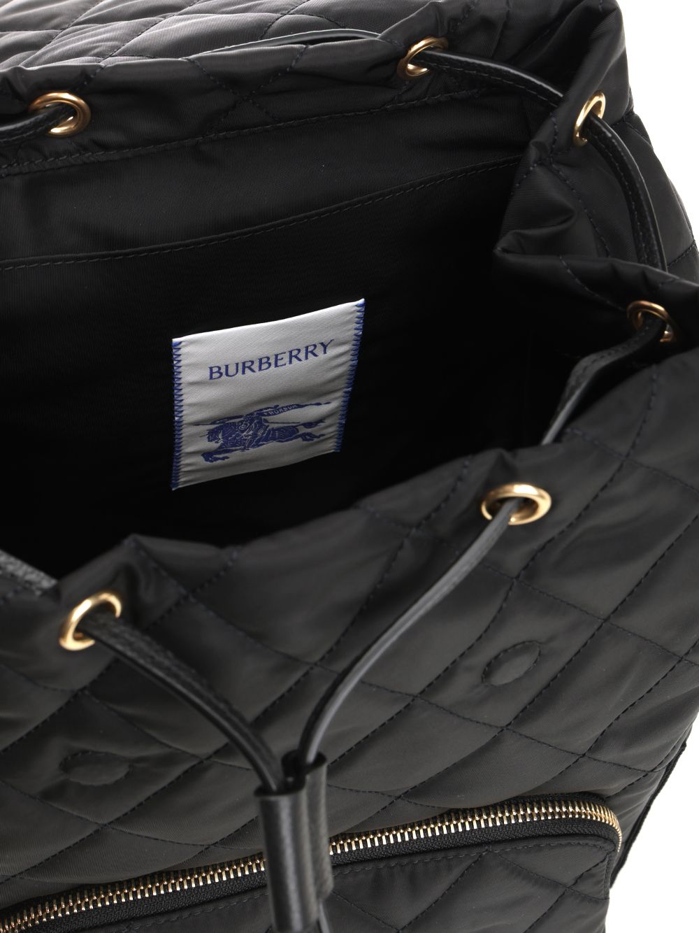 Burberry Horseshoe Backpack Backpacks & Travels - Black | aa7f50e65ac02bf1b792257814529efec0e7d633