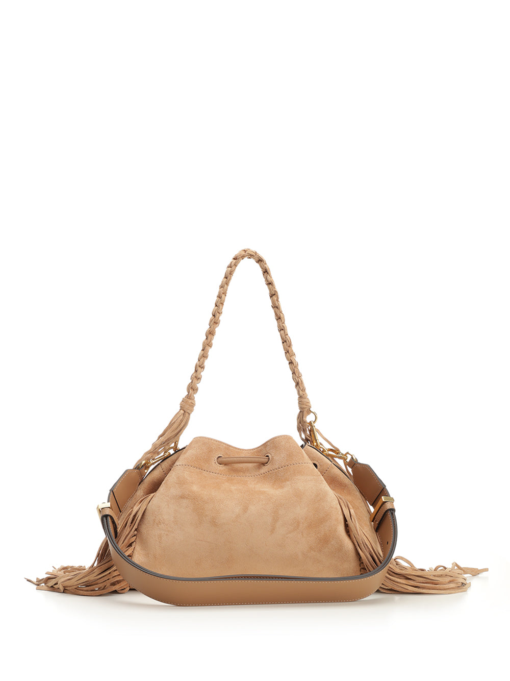 Jimmy Choo Cinch Shoulder Bags - Brown | 8171c3cf6acd8537d013fca8c55148041e4dcea2