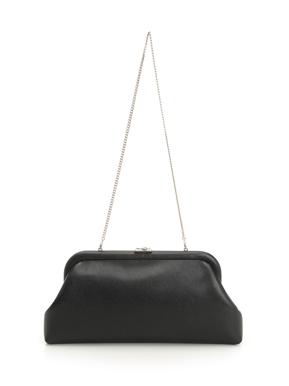 Jimmy Choo Leather Clutch Clutches - Black | 28febff6e5b110bcdf2a9de942e9e4877a9b17f1