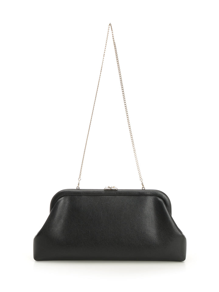 Jimmy Choo Leather Clutch Clutches - Black | 414703052660edf7f5098e0afcd3f65b3ea78b07