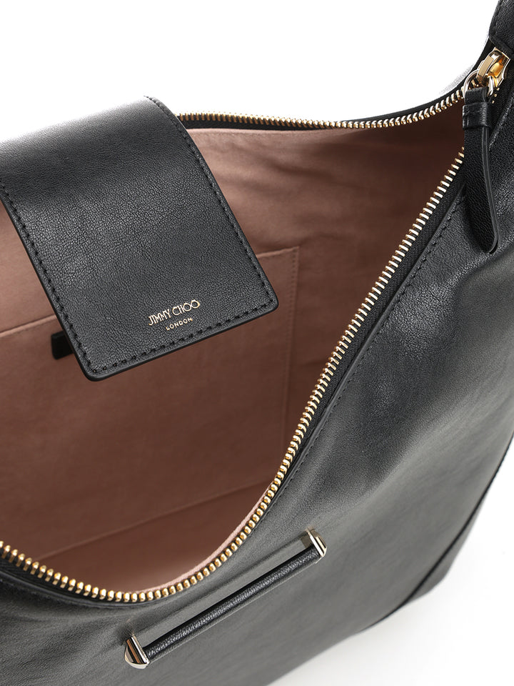Jimmy Choo Bar Hobo Shoulder Bags - Black | 3caecfb589c5ef4cc34221413bb9a78e5642e1c7