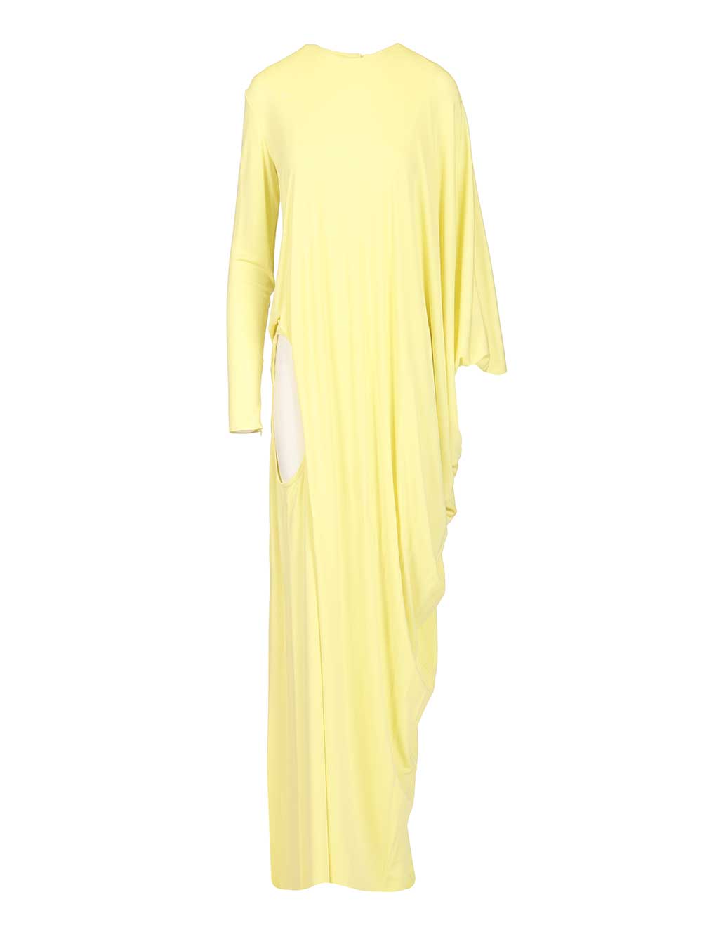 Tom Ford Crepe Jersey Long Sleeve Evening Dress Dresses - Yellow | 50fa46094672c0ae250bb0039ea9223ec2ba87eb