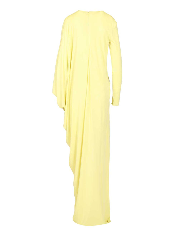 Tom Ford Crepe Jersey Long Sleeve Evening Dress Dresses - Yellow | ffbe2970c563d701e8361b77daf1409e3e4c5e57