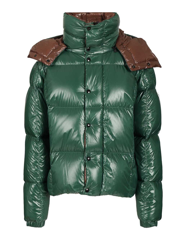 Moncler Parana Short Down Jacket Jackets - Green | 20d2eb4ecfcc0dd54bda77416b4f4d0b1ab94275