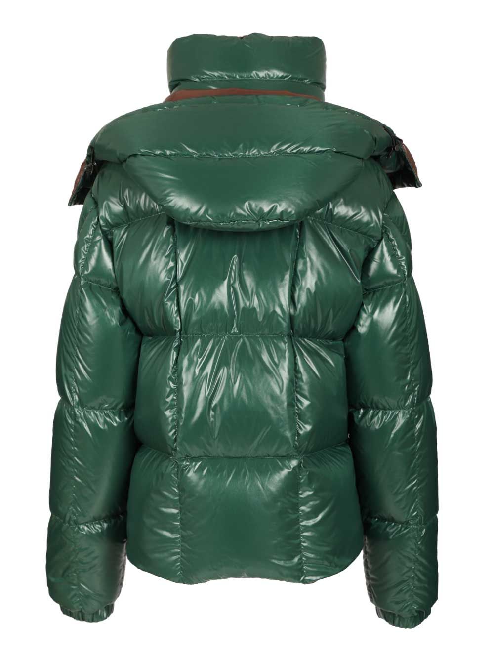 Moncler Parana Short Down Jacket Jackets - Green | b12f4cef61d11f5ad5242f49c5075c8da14551cb