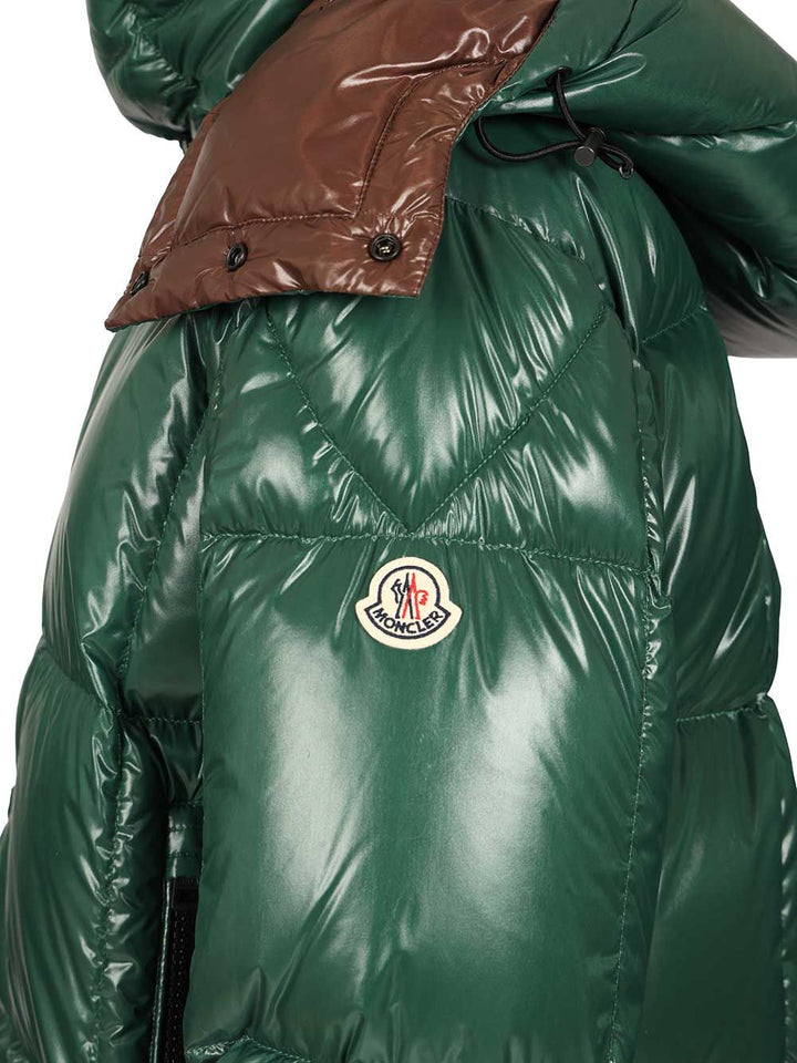 Moncler Parana Short Down Jacket Jackets - Green | 4842e16e49d8aba24f22184d2292193f4e46a06f
