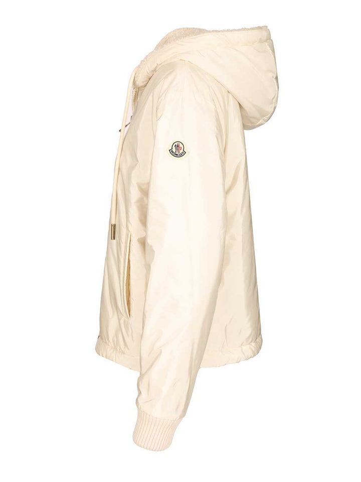 Moncler Padded Sweatshirt Knitwear - Beige | 030df3880ac04f74460f2cccbc0f0855f00f7a26