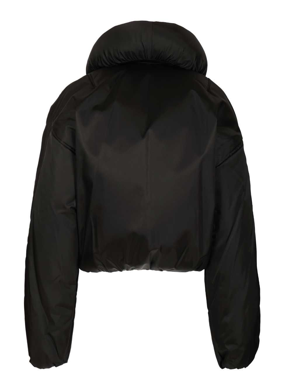 AlaÏA Padded Bomber Jacket Jackets - Black | 64a217af707504c38a3895d2f684d8b1c6b5ef62