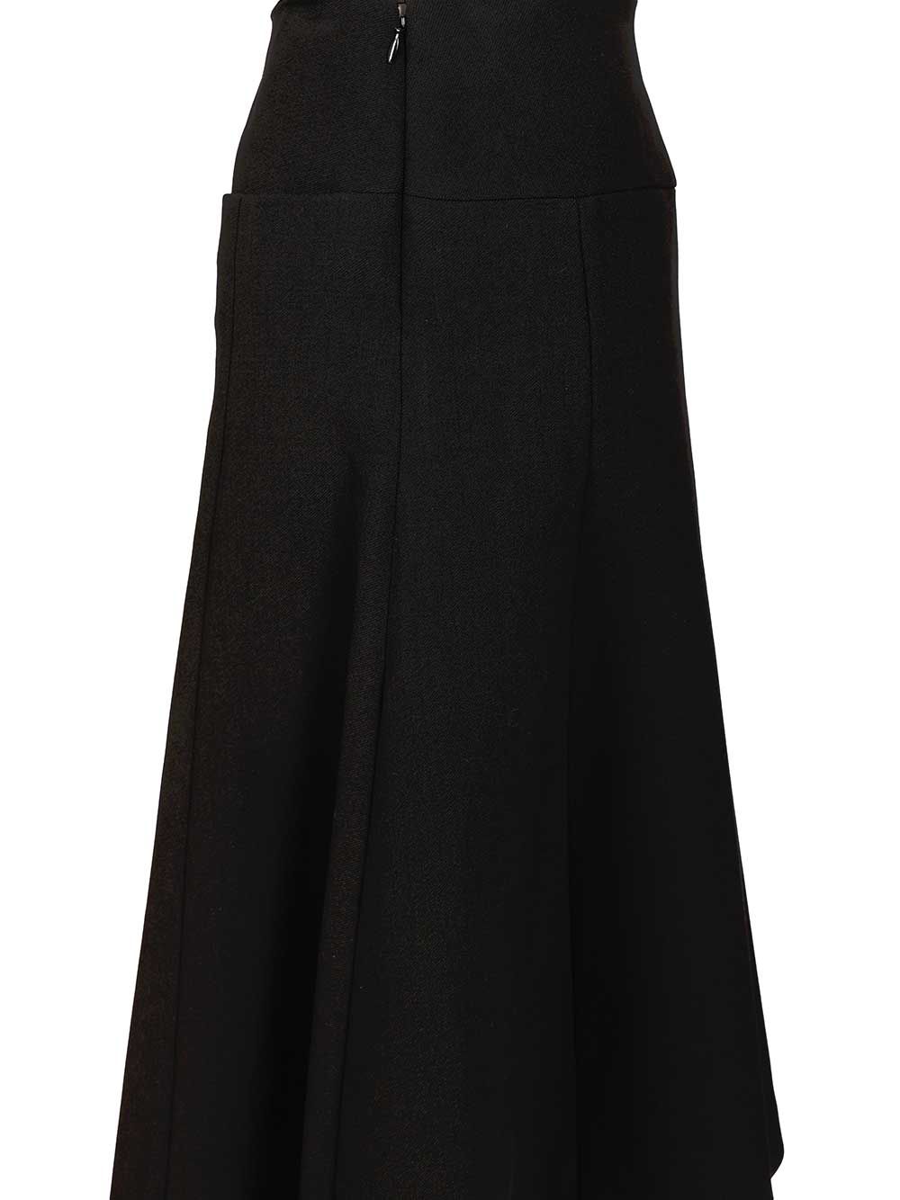 AlaÏA Skirt With Slit Skirts - Black | 13e554ac97e5d347f082a281ffdf9bc7c2ab2e4e