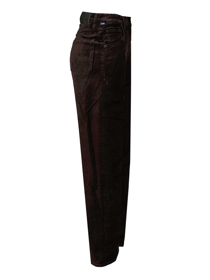 Citizen Of Humanity Ayla Baggy Trousers - Brown | 08cdaf51a89c578273b95d6fb6000b55e5bc1f09
