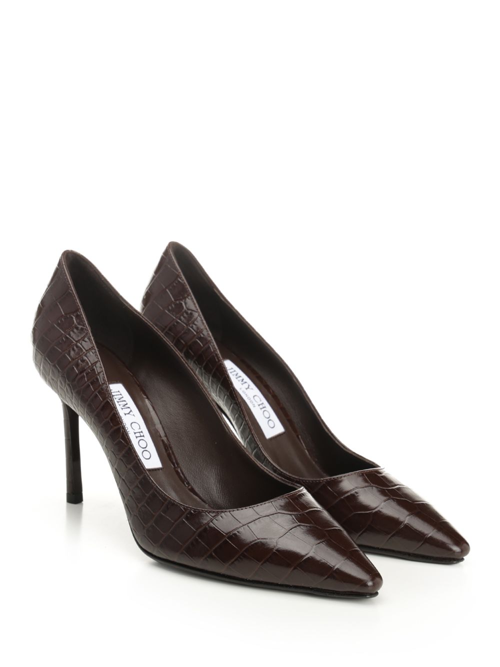 Jimmy Choo Romy Pumps - Brown | 902ecc4fd00d676d20a639b989b9cfaf9c3205b4