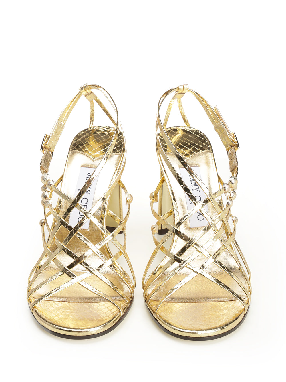 Jimmy Choo Felice Sandals - Gold | 481c4c161175c6bb8d4efeb67e055e373280adff