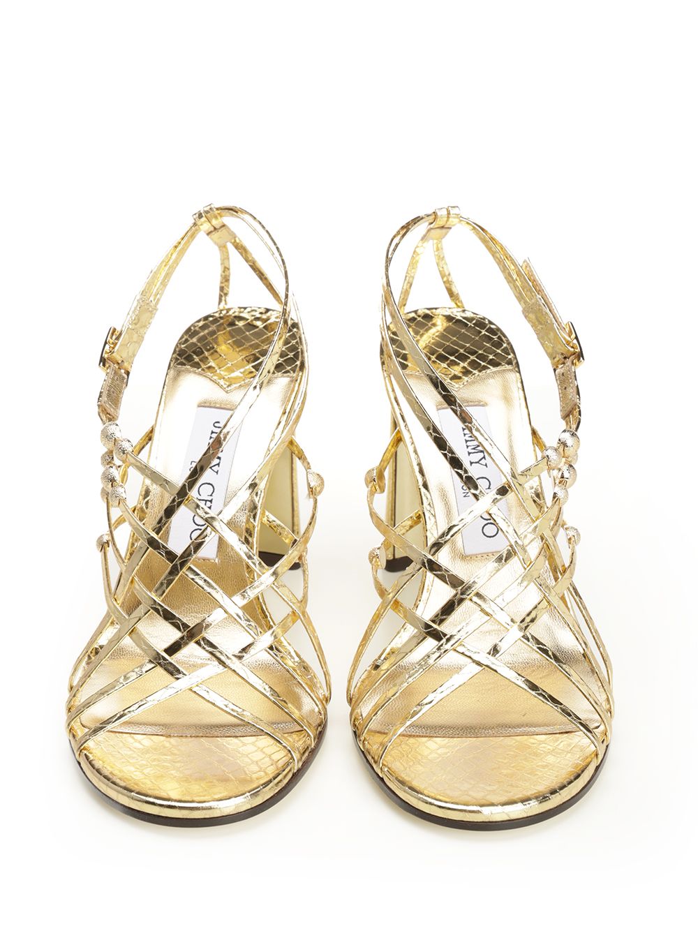 Jimmy Choo Felice Sandals - Gold | 1d9ded09e64feb5d3ccb1ea51985dc2aff8d68f0