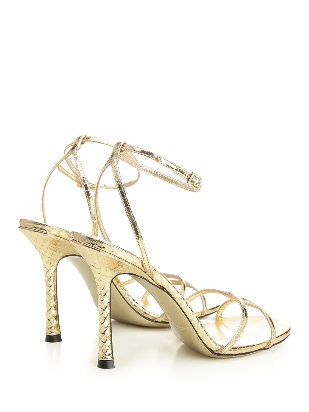 Jimmy Choo Leo Sandals - Gold | 74d8e37fbb90e393ab606bd3dfc8e4301ae531a4