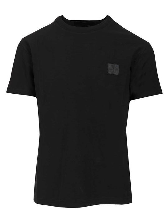 Cotton Jersey T-Shirt Blue