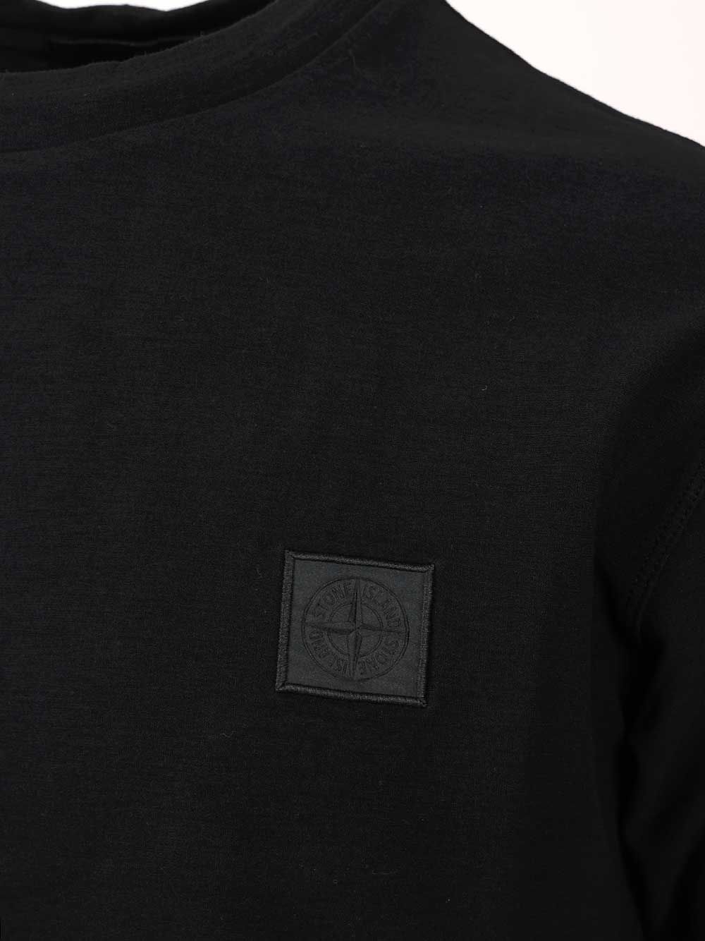 Stone Island Cotton Jersey T-Shirt - Blue | 784b74b5acfab29f760b0c89a5be087f617ae1ca