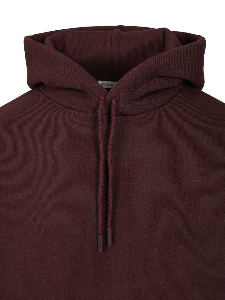 Burberry Cotton Drawstring Hoodie Knitwear - Bordeaux | bf3bbfacf21cf564bb74ba2d1918c68cdf046a86