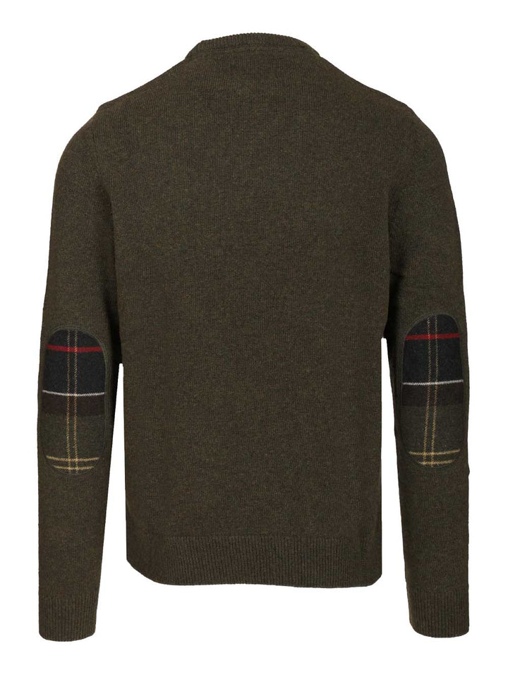 Barbour Holden Sweater Knitwear - Green | 3d921db0e87284a8f2296d30040ee31b361fff3a