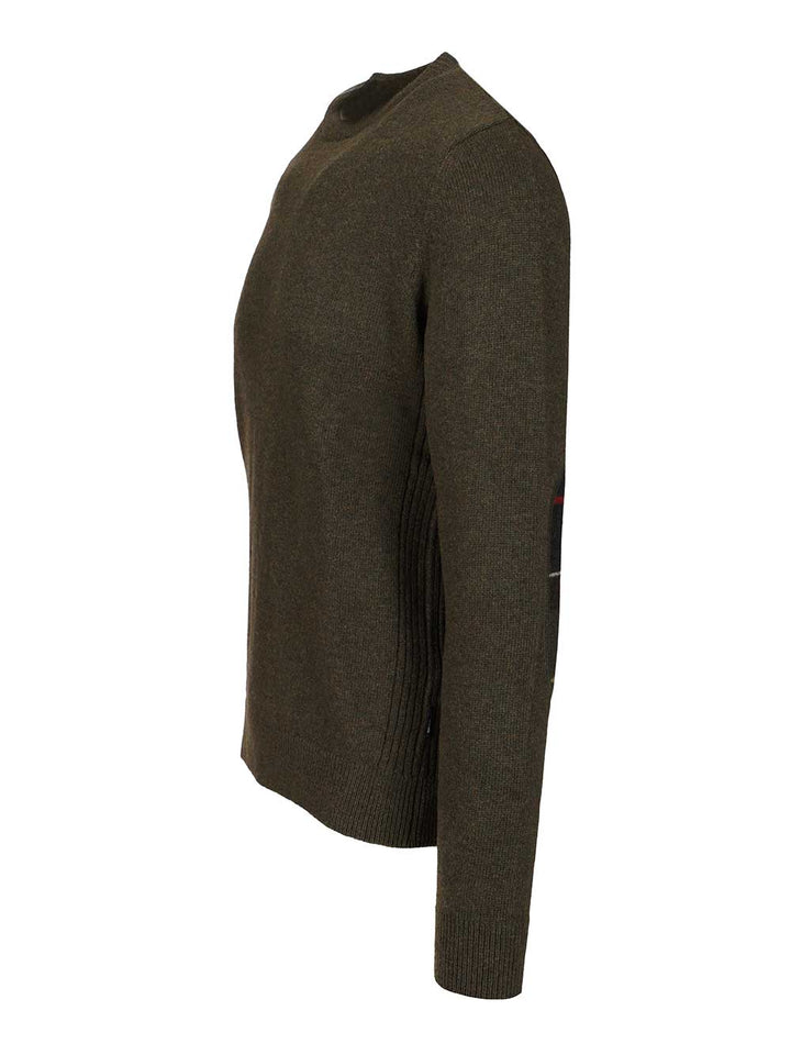 Barbour Holden Sweater Knitwear - Green | 9ca2083ee49a35a77d012e4a78dd57e20bf5adda