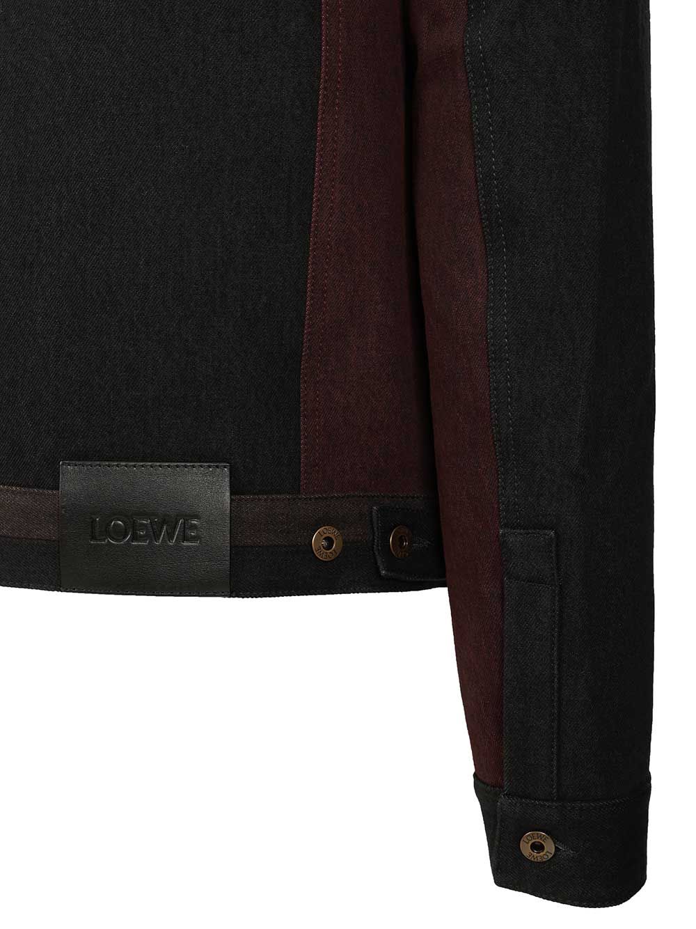 Loewe Dnim Jacket Jackets - Black | de991ccd52466fe3cec821e122e67b3774b47ff3