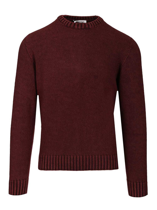 Crewneck Sweater Knitwear Bordeaux